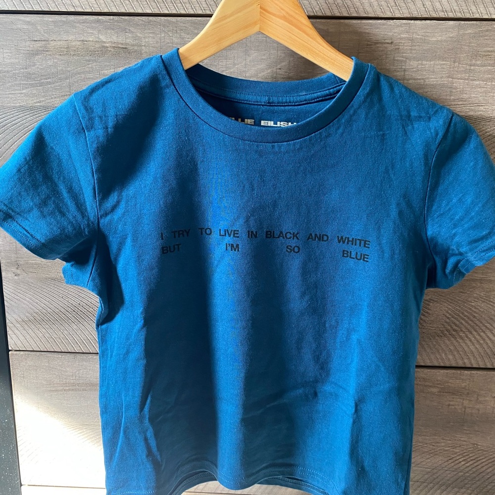 Blue Billie Eilish T-Shirt